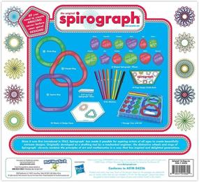 img 1 attached to 🌀 Discover Endless Creativity with the Spirograph 1032 Fun Shapes Set