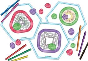 img 2 attached to 🌀 Discover Endless Creativity with the Spirograph 1032 Fun Shapes Set