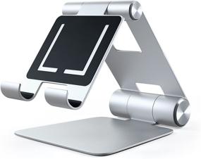 img 3 attached to 📱 Satechi R1 Aluminum Multi-Angle Foldable Tablet Stand in Silver - Compatible with 2021 iPad Pro M1, 2020/2018 iPad Pro, 2020 iPad Air, iPhone 12 Pro Max/12 Mini/12, 11 Pro Max/11 Pro, Xs Max/XS/XR/X