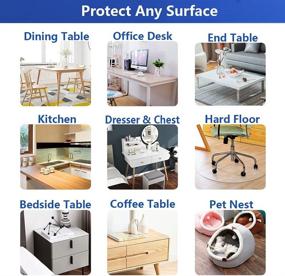 img 1 attached to Transparent Protector Protection Furniture Polyester