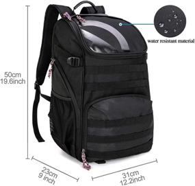 img 3 attached to Enhanced Multicam Laptop Backpack with Detachable Business Compartment