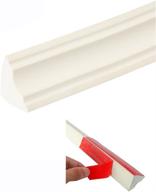 larolls flexible self-adhesive caulk and trim strips for floors, windows, doors, ceilings, countertops, and more - 16 feet, white логотип