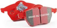 ebc brakes dp31409c керамические тормозные колодки redstuff логотип