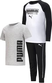 img 1 attached to PUMA Piece T Shirt Sleeve Jogger
