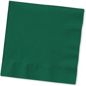 img 1 attached to Premium Hunter Green Luncheon Napkin - 2 Ply, Solid Color