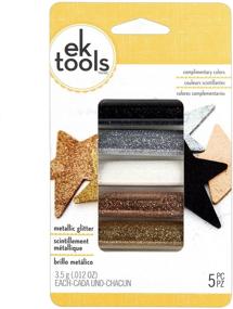 img 1 attached to 🌟 Stunning EK Tools 5-Pack Glitter and Metallic Colors for Eye-catching Crafts