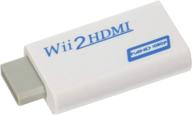 enhanced gaming experience: full 1080p 720p hd nintendo wii to hdmi converter with 480i upscaling adapter logo