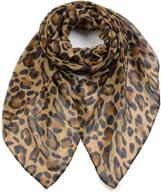 🐆 experience timeless elegance with scarfands leopard fashion scarves - must-have women's accessories logo