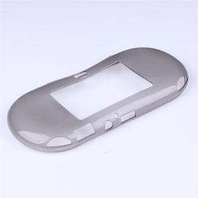 img 2 attached to Clear Black TPU Protective Silicone Case for Playstation PS Vita 2000 - PSV 2000 Skin Cover Shell