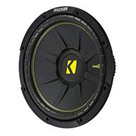 kicker 10-дюймовый сабвуфер compc 500 вт 4 ом однокатушечный svc, исследуйте 44cwcs104 для мощной басовой производительности логотип