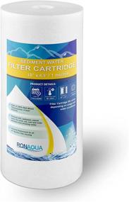 img 3 attached to 💧 Efficient 6PP 10B 1M Sediment Filter: 10 Inch 1Micron Fine Particle Filtration