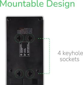 img 3 attached to 💡 APC Performance Surge Protector with USB Ports and Power Strip - P11U2, 11 Outlet, 2880 Joule Surge Protection