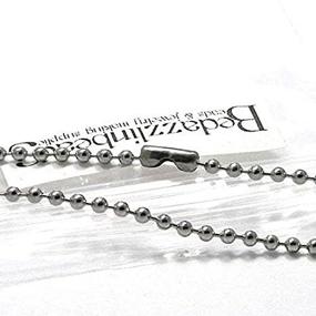 img 3 attached to Surgical Stainless Steel Military Necklaces