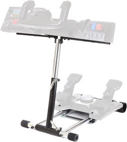 img 4 attached to 🕹️ Saitek Logitech Pro Flight/Cessna Yoke System Wheel Stand - Yoke Support Deluxe V2 (Stand Only, Flight System not Included)