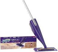 🧹 swiffer wetjet starter kit - mop, 5 pads, solution, batteries included logo