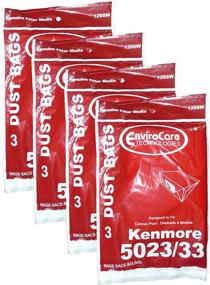 img 3 attached to Kenmore 5023/5033 Canister Vacuum Cleaner Dust Bags - EnviroCare Premium Replacement, Pack of 12 Bags