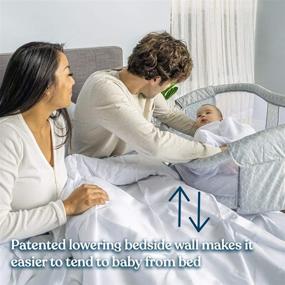 img 1 attached to 🛏️ HALO BassiNest Swivel Sleeper: The Ultimate Bedside Bassinet in Morning Mist