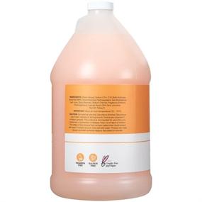 img 2 attached to 🍊 Ginger Lily Farms Club & Fitness Nourishing Body Wash: 100% Vegan, Cruelty-Free Bath & Shower Gel - Citrus Scent, 1 Gallon Refill (128 fl. oz.)