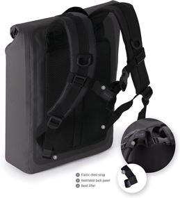 img 3 attached to Medium Waterproof Bicycle Messenger Backpack