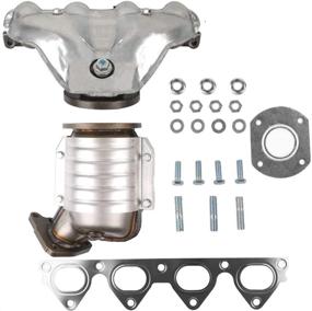 img 4 attached to 🚀 High-Performance MOSTPLUS Manifold Catalytic Converter for Honda Civic 1.6L (1996-2000)