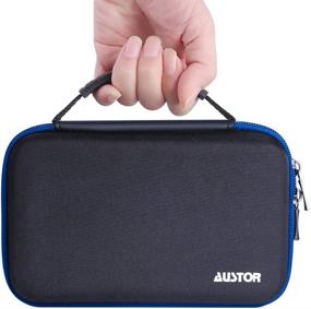 img 3 attached to 🖤 AUSTOR New 3DS XL Case - Black+Blue