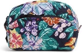 img 2 attached to 💼 Optimized for SEO: Vera Bradley Mini Cotton Cosmetic Makeup Organizer Bag for Women