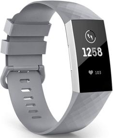 img 4 attached to ZALAVER Waterproof Bands Compatible For Fitbit Charge 4 / Fitbit Charge 3 / Charge 3 SE Wearable Technology