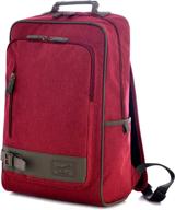 olympia apollo 18 inch backpack maroon logo