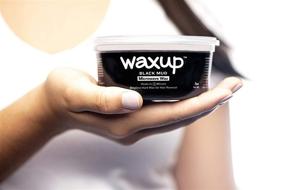 img 3 attached to Waxup Black Mud Microwave Wax Kit: 7oz, 16 Assorted Wax Sticks, Stripless Hard Wax for Face, Nose, and Body - Ready in Just 1 Minute!