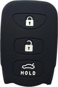 img 3 attached to 🔑 Чехол для ключей Rpkey из силикона: Hyundai Accent Elantra Sonata Kia Optima Rondo Spectra - Заменитель защитник 95430-2G202 95430-3X500 95430-3K200.