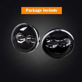 img 1 attached to FNGET Ford F150 Fog Lights 4.5’’ - High-Quality LED Fog Lamps for Ford 2007-2015 Expedition, 2008-2011 Ranger, and 2009-2014 F150 - 2PCS