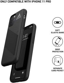 img 3 attached to Adidas Sports iPhone 11 Pro Case - Black | Mobile Phone Case Compatible