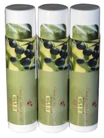 img 1 attached to 💋 Cali Baronessa Oliva Green Baci SPF 15 Moisturizing Lip Balm - Lip Protection and Hydration - 0.15 oz Each, Set of 3