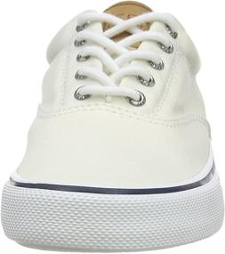 img 3 attached to SPERRY Mens Striper Sneaker White Men's Shoes and Fashion Sneakers