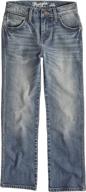 wrangler boys retro straight jerome boys' clothing - jeans logo
