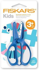 img 1 attached to Fiskars Pre-School Spring Action Scissors: Reliable & Versatile Craft Tools for Kids (Color May Vary)