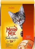 🐱 tender centers dry cat food by meow mix logo