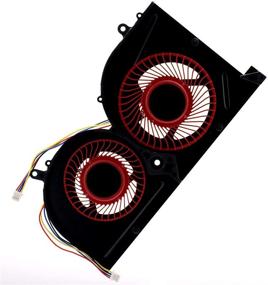 img 1 attached to 🔧 Premium GPU Cooling Fan Replacement for MSi GS63 GS63VR GS73VR GS62 - Efficient MS-16K2 MS-16K3 MS-16K4 Cooling Solution - MS-16K5 MS-17B1 MS-17B2 Compatible - BS5005HS-U2L1