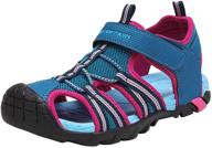 🌈 dream pairs 170813 k fuchsia boys' outdoor shoes: stylish and durable footwear for adventurous boys logo