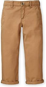 img 3 attached to Hope Henry Chinos Organic Cotton Boys' Clothing ~ Pants