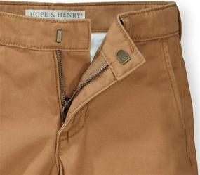 img 1 attached to Hope Henry Chinos Organic Cotton Boys' Clothing ~ Pants