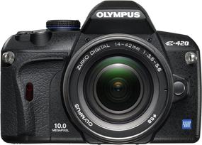 img 2 attached to 📸 Olympus Evolt E420 10MP DSLR Camera with 14-42mm f/3.5-5.6 Zuiko Lens