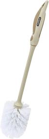 img 2 attached to 🚽 Superio Toilet Brush - Beige Scrub Brush for Toilets, Bathroom Cleaner Scrubber with Long Handle, Heavy Duty Bristles, Comfort Rubber Grip - Toilet Bowl Cleaner by Superio