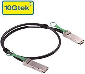img 3 attached to 🔌 High-Speed 40G QSFP+ DAC Cable for Arista CAB-Q-Q-0.5M Devices: 40GBASE-CR4 Passive Direct Attach Copper Twinax QSFP Cable, 0.5-Meter(1.64ft)
