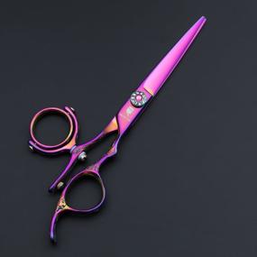 img 2 attached to Swivel Professional Barber Styling Scissors