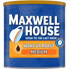 img 4 attached to ☕ Maxwell House Wake Up Roast - Medium Roast Ground Coffee | 30.65 oz Canister