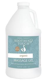 img 1 attached to 🌿 Soothing Touch Organic Massage Gel, Unscented - 64 Ounce, All-Natural Relief for Relaxation and Pain Relief