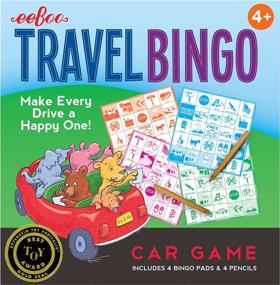 img 3 attached to 🚗 EeBoo BOTR3 Travel Bingo: The Ultimate Game for On-the-Go Fun!