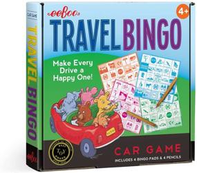 img 4 attached to 🚗 EeBoo BOTR3 Travel Bingo: The Ultimate Game for On-the-Go Fun!