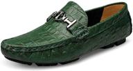 loafers leather driving moccasin business men's shoes for loafers & slip-ons logo